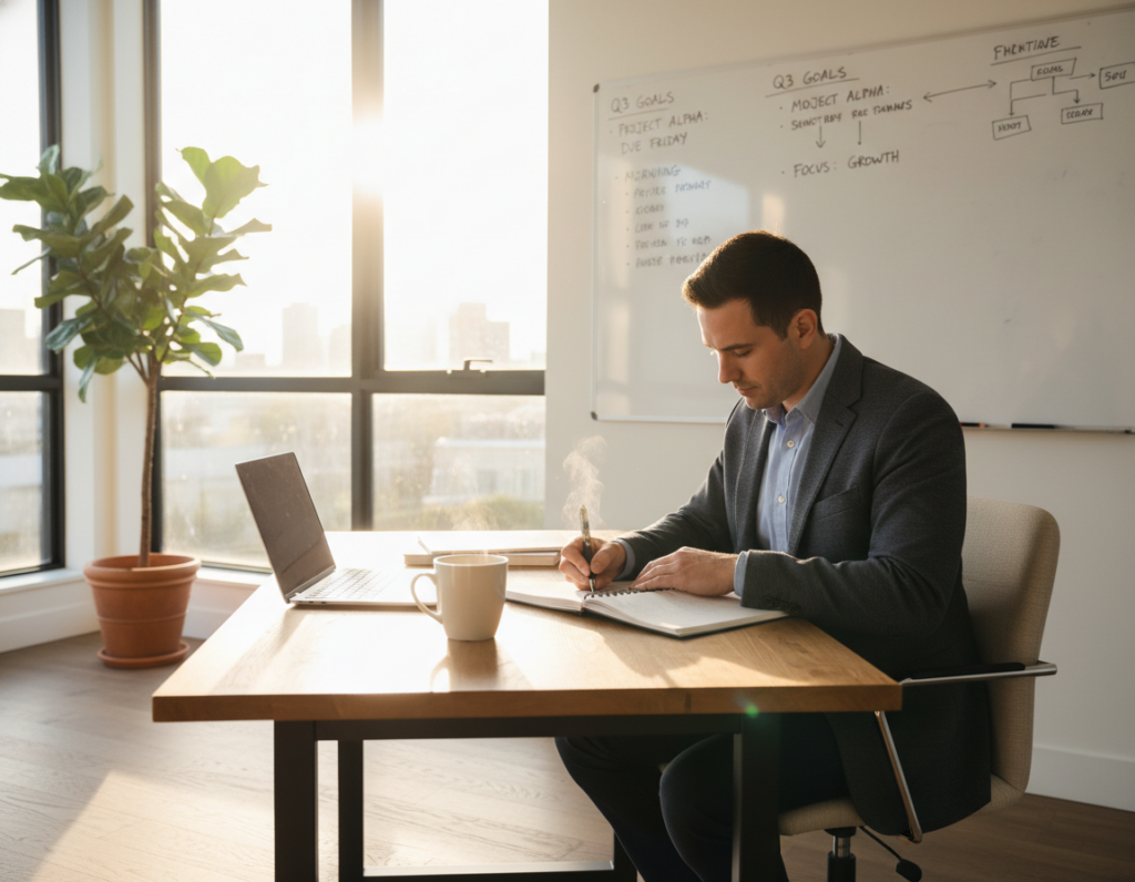Building Reliable Start-of-Day Planning Habits That Improve Daily Execution Clarity