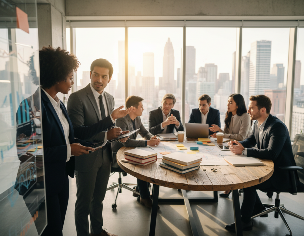 Building Visibility Through Knowledge Sharing in Professional Circles and Communities