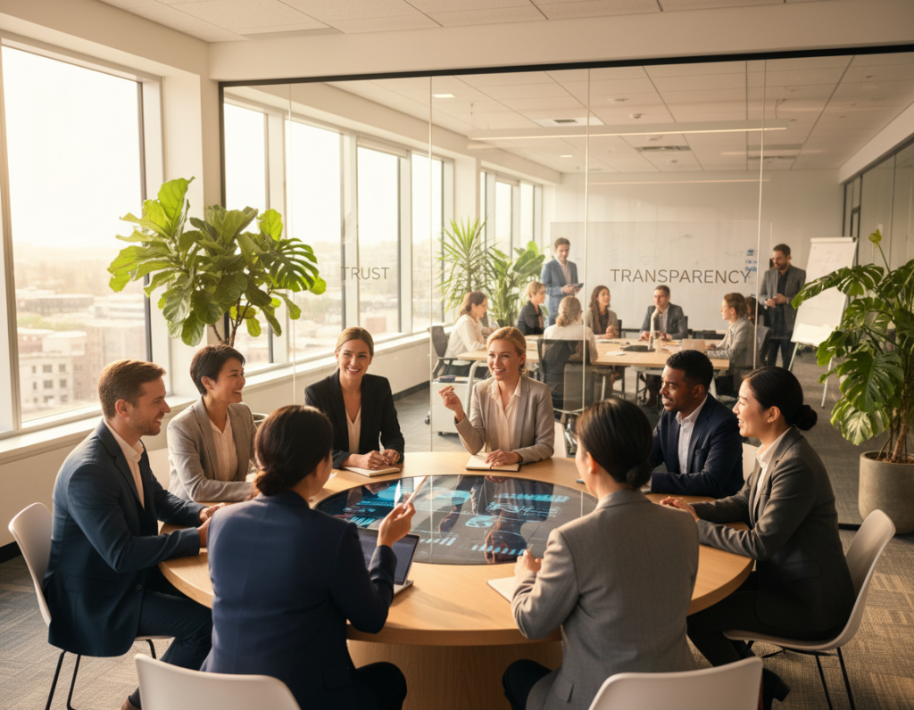 Key Elements That Shape Trust and Transparency Inside Modern Workplace Structures